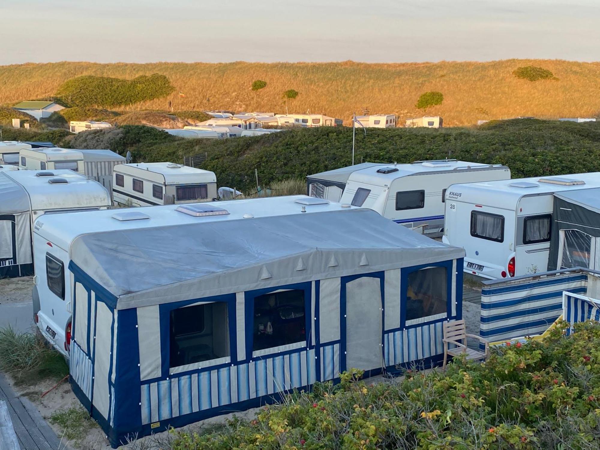 Wohnwagenvermietung Hoernum / Sylt Εξωτερικό φωτογραφία