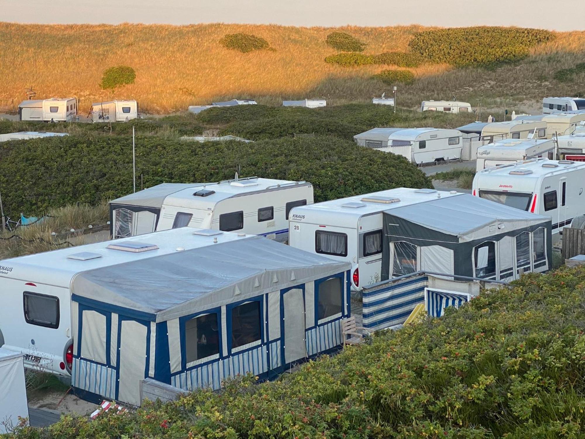 Wohnwagenvermietung Hoernum / Sylt Εξωτερικό φωτογραφία