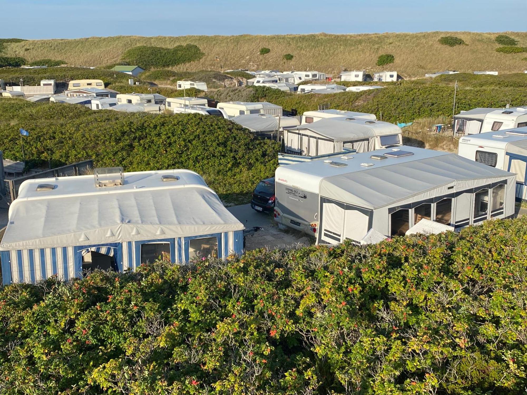Wohnwagenvermietung Hoernum / Sylt Εξωτερικό φωτογραφία